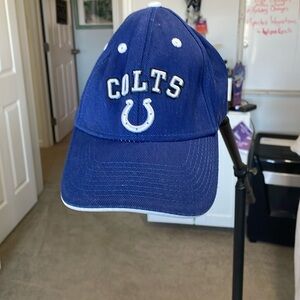 Colts blue and white NFL offical hat